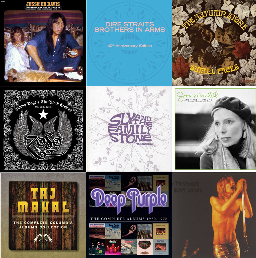 SMALL FACES、JIMMY PAGE & BLACK CROWES、JESSE ED DAVISなど新譜 