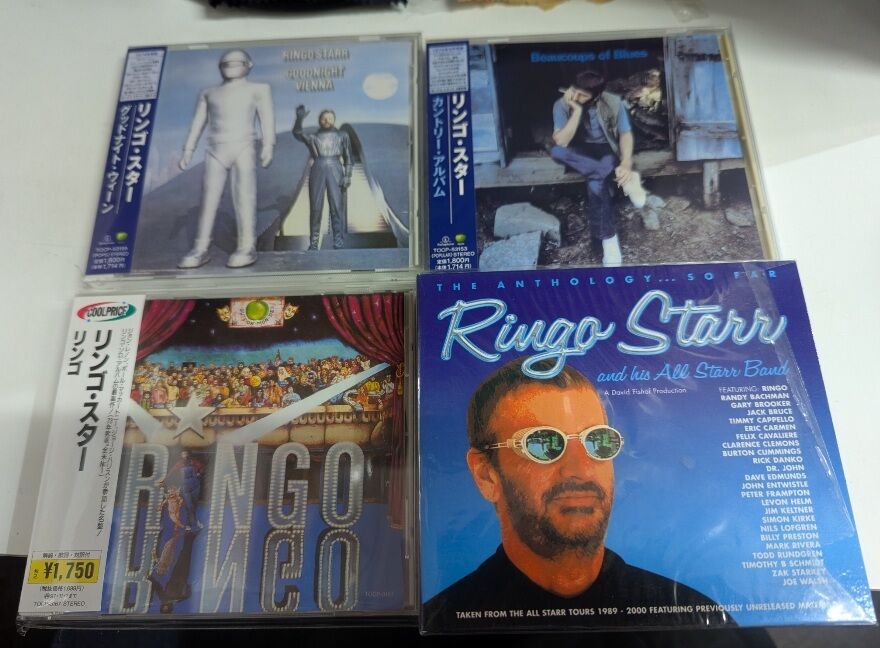 廃盤含むRINGO STARRのタイトルがまとめて入荷!! 11/4(火)新宿