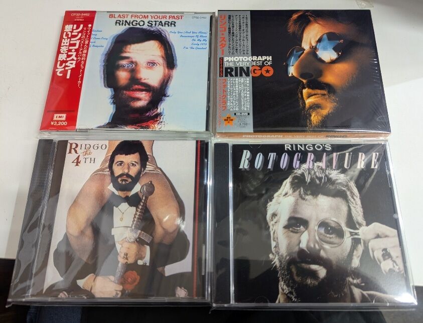 廃盤含むRINGO STARRのタイトルがまとめて入荷!! 11/4(火)新宿ロックCD