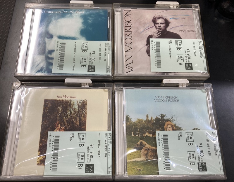 LP Van Morrison 3枚セット VAN MORRISONのタイトルがまとめて入荷!! 7/21(火)新着中古入荷情報