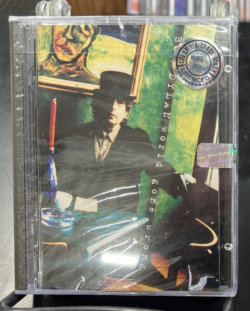 稀少 BOB DYLAN「WORLD GONE WRONG」のMDが未開封コンディションで入荷