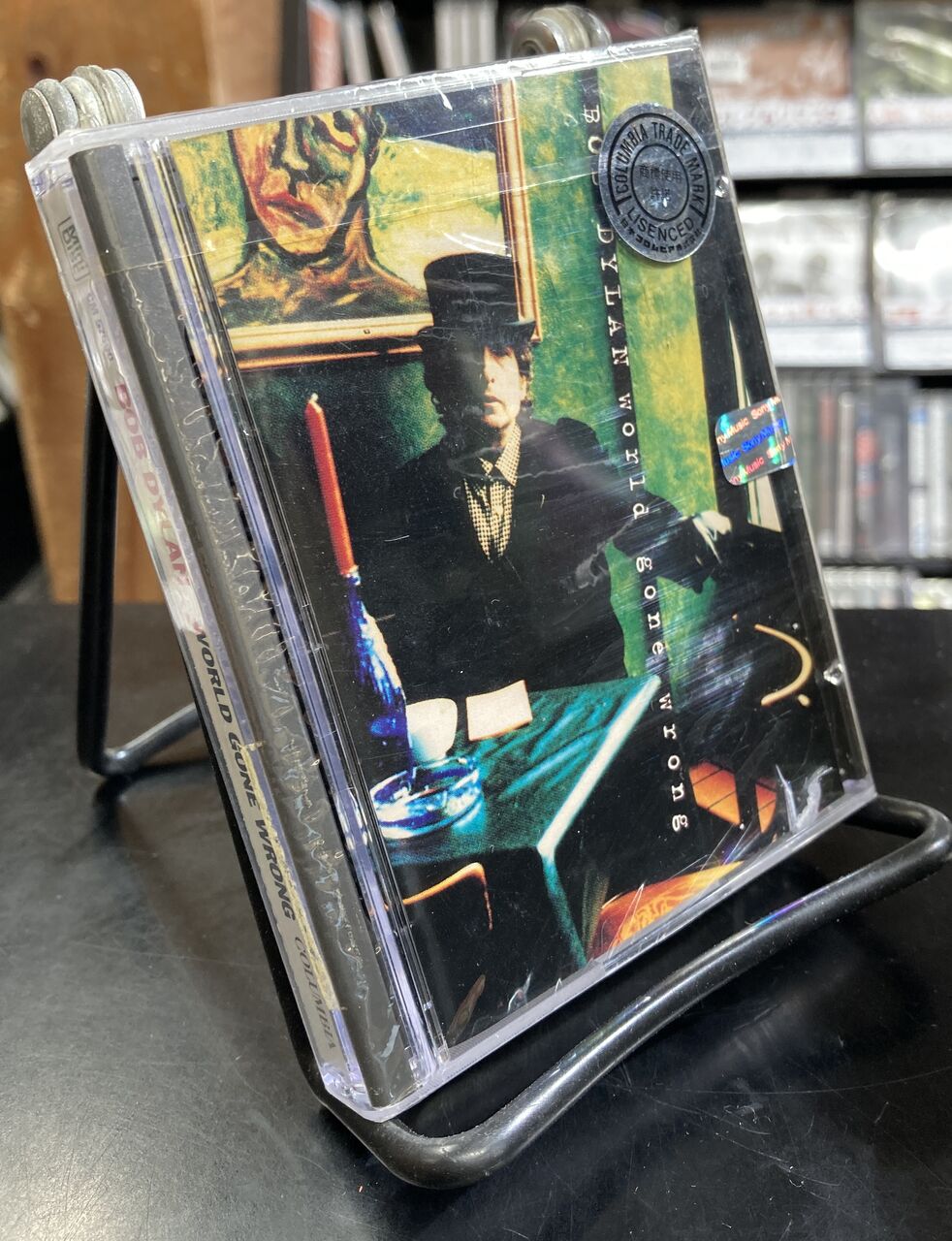 稀少 BOB DYLAN「WORLD GONE WRONG」のMDが未開封コンディションで入荷