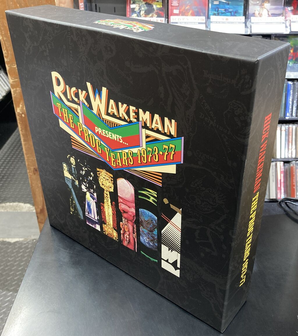 RICK WAKEMANの豪華CD+DVD32枚組完全限定BOX「PROG YEARS 1973 TO 1977