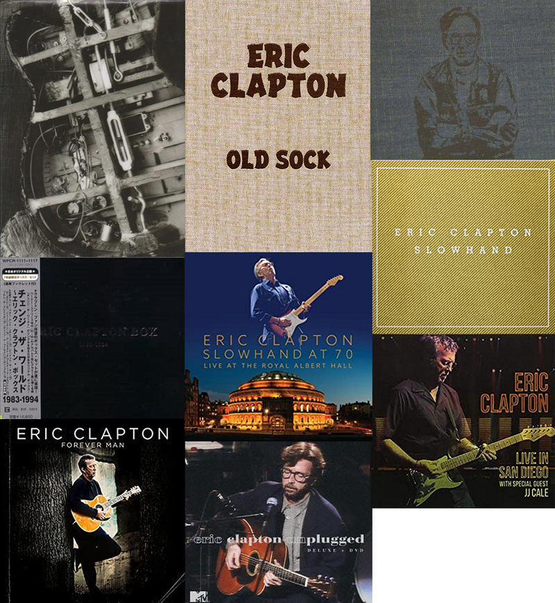 ERIC CLAPTONのみ!約150点入荷!9/3(土)新着中古入荷情報 : ディスク 