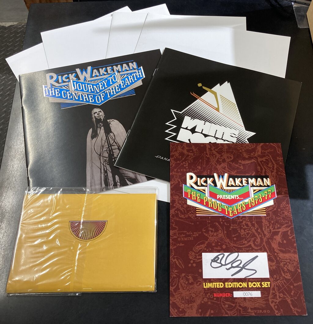 RICK WAKEMANの豪華CD+DVD32枚組完全限定BOX「PROG YEARS 1973 TO 1977