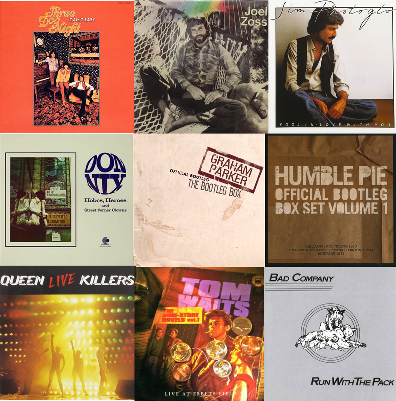 V.A.（エアロスミス/UFOなど）「洋楽ロック まとめ LP 7点セット」/洋