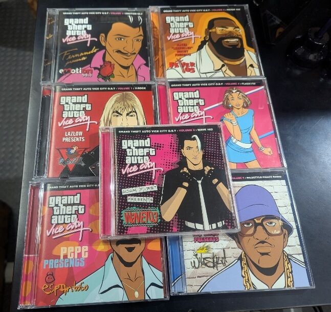 グランド・セフト・オート・バイスシティ』のサウンドトラックが入荷