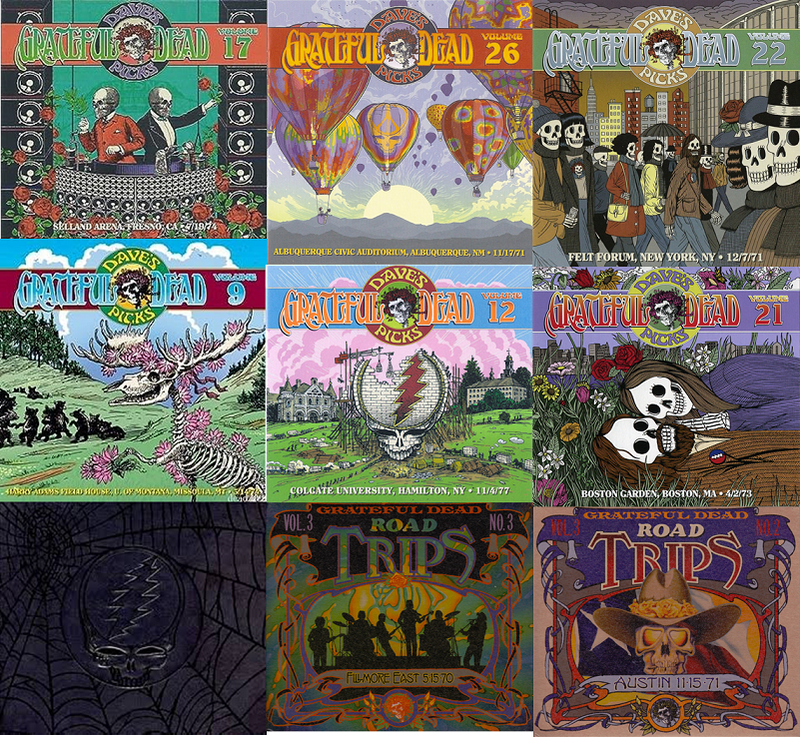 総数500点超の大量入荷!!GRATEFUL DEADの｢ROAD TRIPS｣、｢DICK'S PICKS