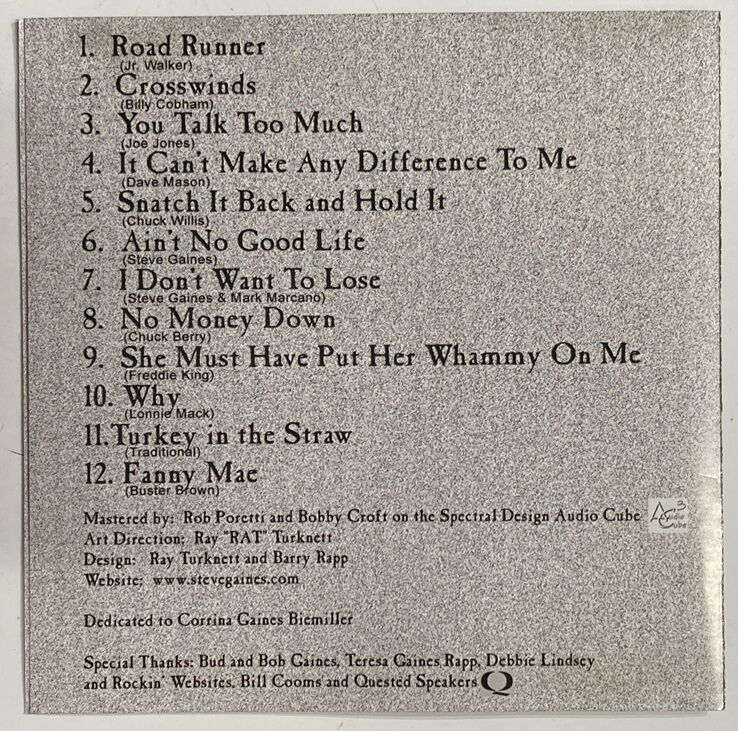 Steve Gaines(Lynyrd Skynyrd )の「ONE IN THE SUN」に加え、レア