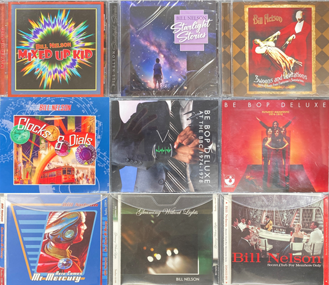 BILL NELSON】ビル・ネルソンのアルバムがまとめて入荷しました。7/3