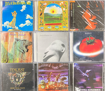 各国のプログレ良タイトルがまとめて入荷致しました。1/5(月)新着中古