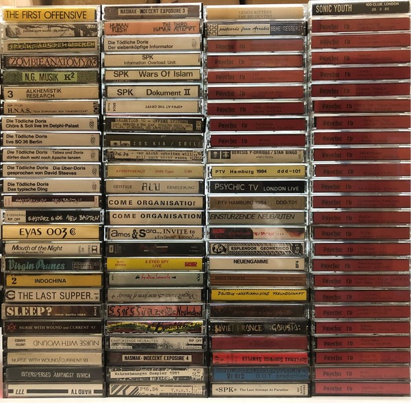 6/15(土) ノイズ・アヴァンギャルド 廃盤カセット/BOOKセール