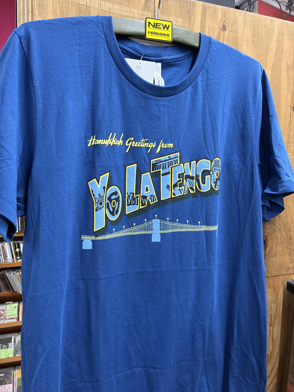 YO LA TENGO HANUKKAH SHOW 2025限定Tシャツが極少数入荷しました