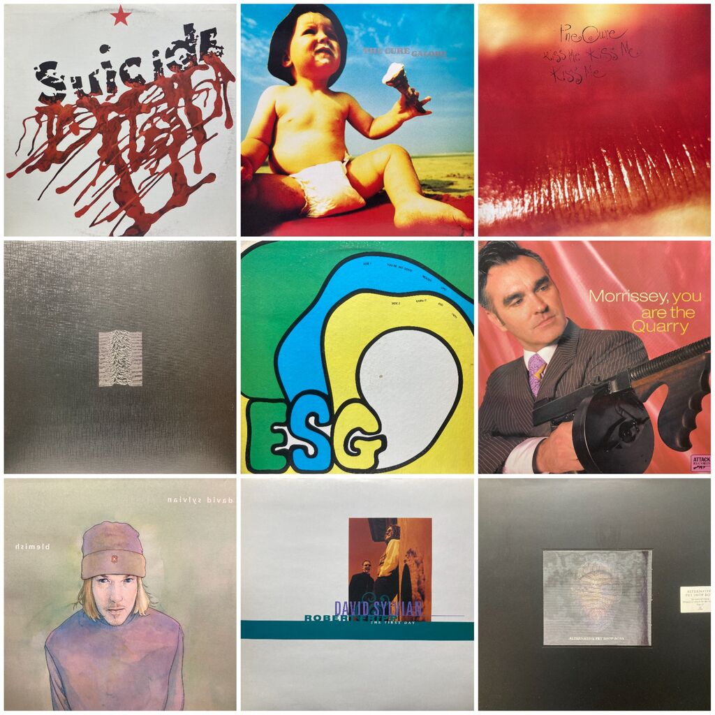 オンライン出品しました！12/1(日) NEW WAVE/POST PUNK廃盤レコード