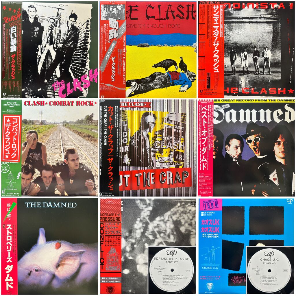 5/4(土) NEW WAVE/オルタナ国内盤帯付レコードセール オンライン出品