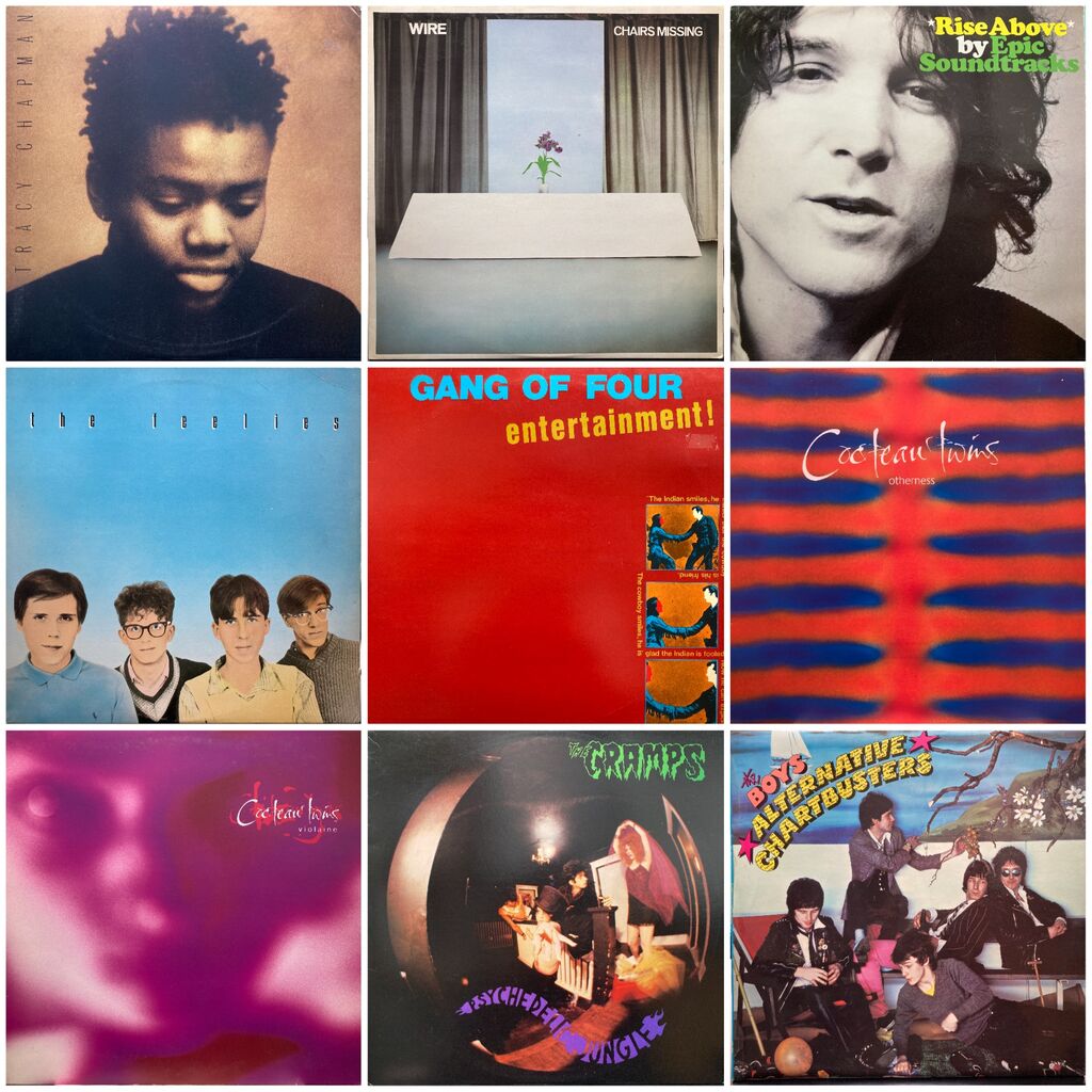 オンライン出品しました！12/1(日) NEW WAVE/POST PUNK廃盤