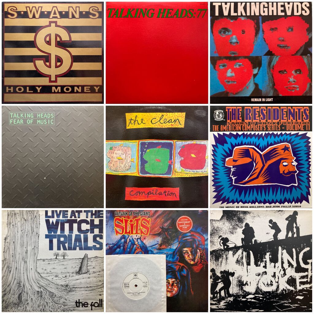 オンライン出品しました！12/1(日) NEW WAVE/POST PUNK廃盤レコード