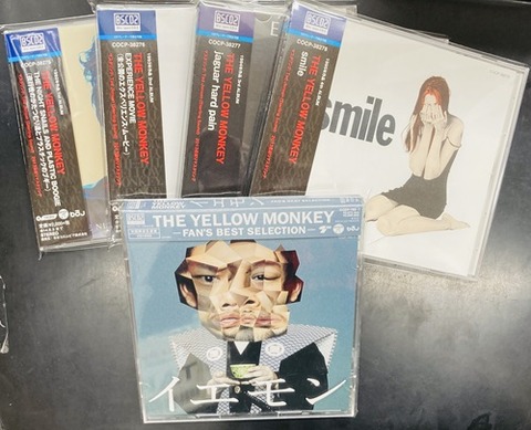 2025年11月1日(土) 新着中古品入荷情報 イエロー・モンキー関連