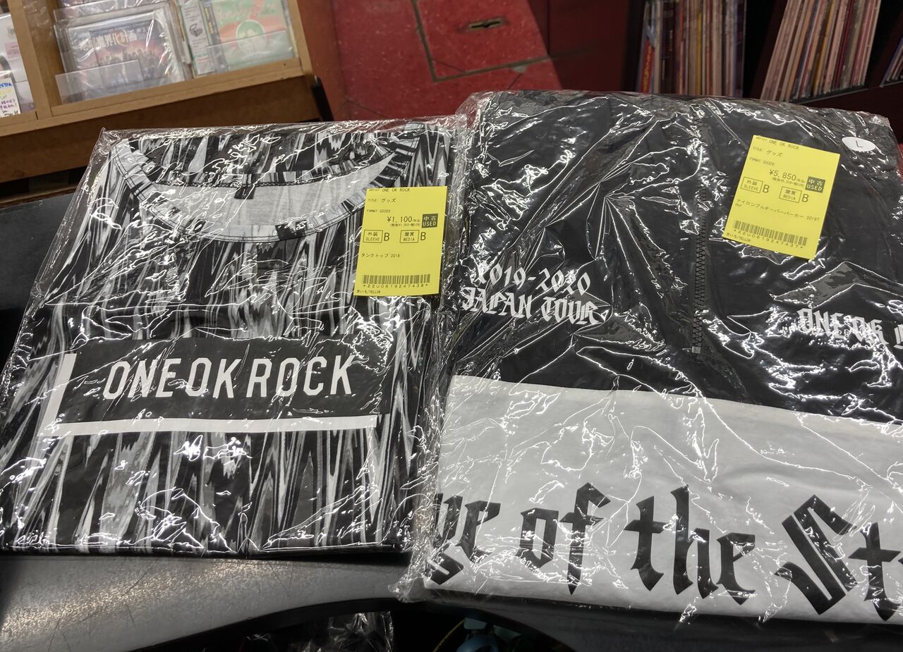 2026年9月27日(日) 新着中古品入荷情報＜ワンオクロック＞LIVE関連