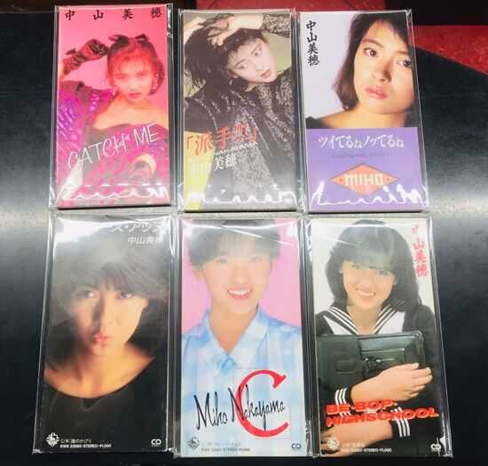2024年4/6(土) 新着中古品入荷情報 中山美穂ほかレアタイトル 2024年4/6(土) 新着中古品入荷情報 中山美穂ほかレアタイトル