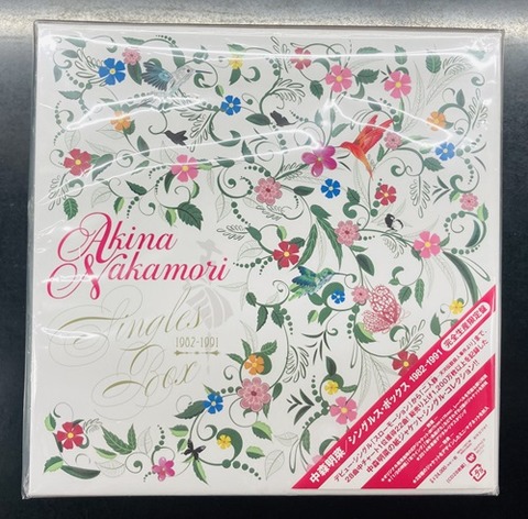 2025年1/5(日) 新着中古品入荷情報 中森明菜Singles Box 1982-1991