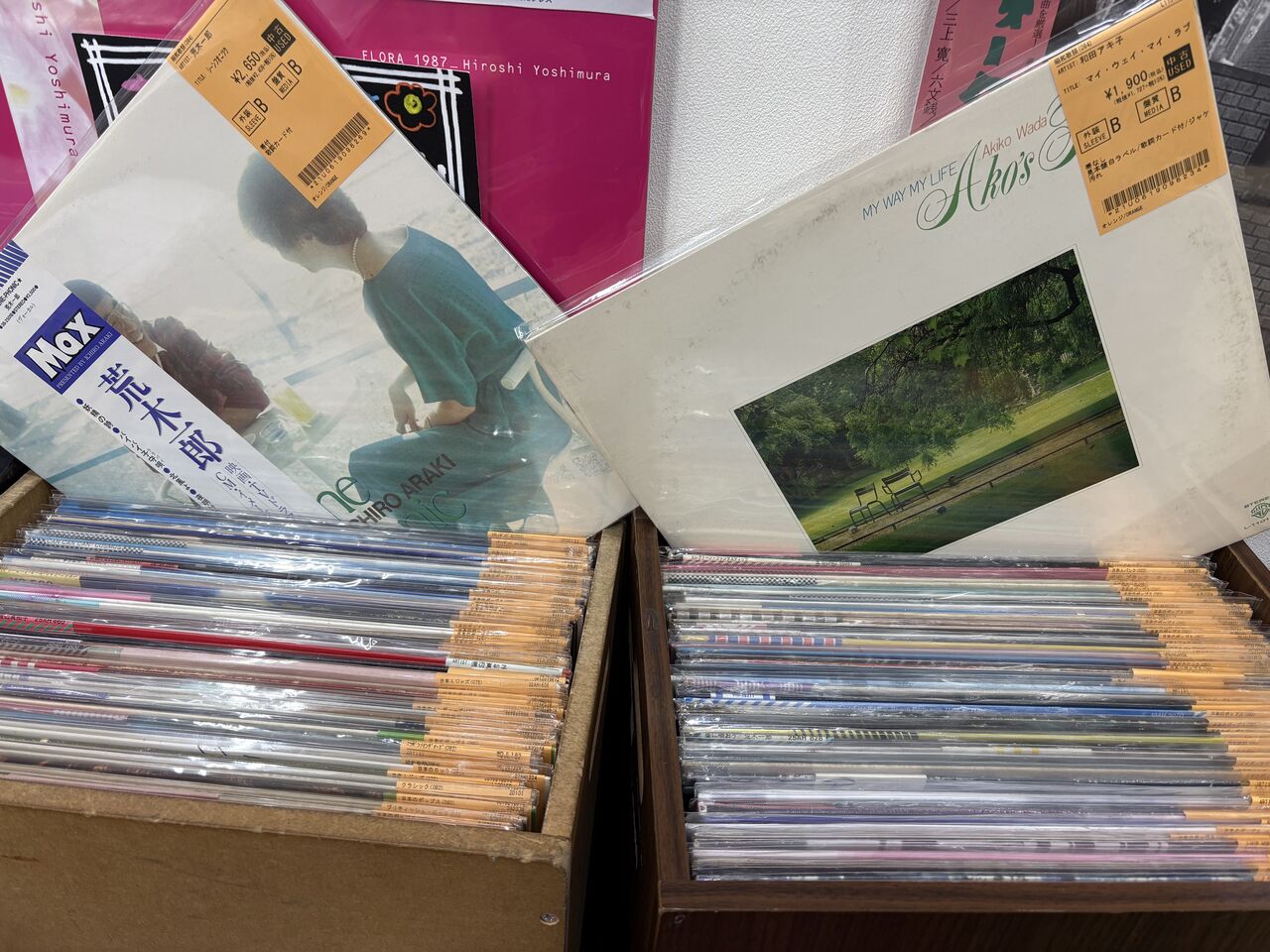 4/2(水)新着中古LPレコード約200枚補充いたしました