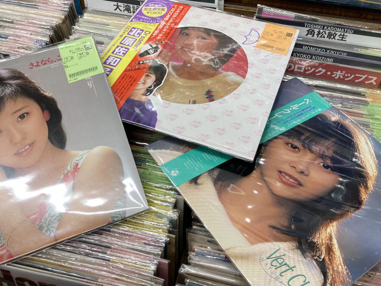 2026年6月14日(日) ～新着中古品入荷情報～LP盤🌟昭和アイドル、女性