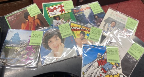 2025年2/16(日) 新着中古品入荷情報～シングル盤190枚オーバー
