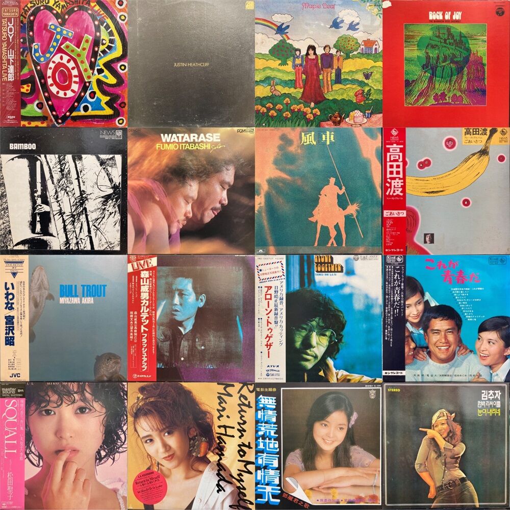 3/7(土)日本のロック/シティポップLPレコードセール開催いたします