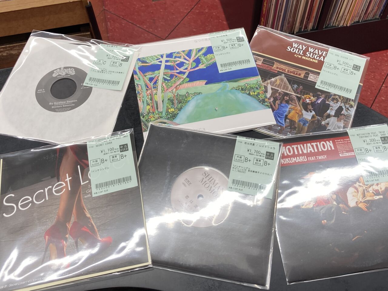 2026年8月3日(月) 新着中古7インチレコードが入荷♪ : ディスク