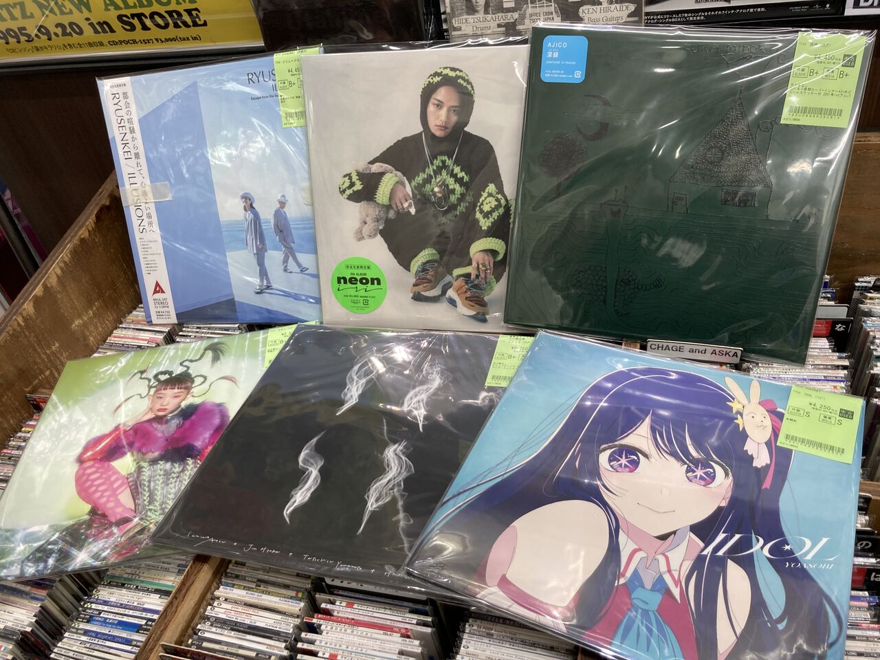 2026年5月18日(月) 新着中古品入荷情報 LP約100枚入荷！近年盤