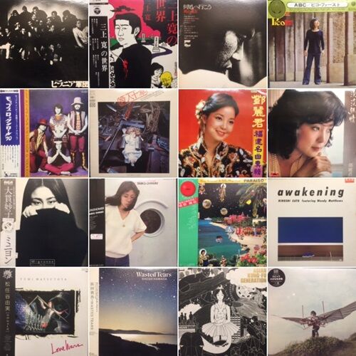 ストックリスト公開!!4/6(土)「邦楽廃盤レコードセール