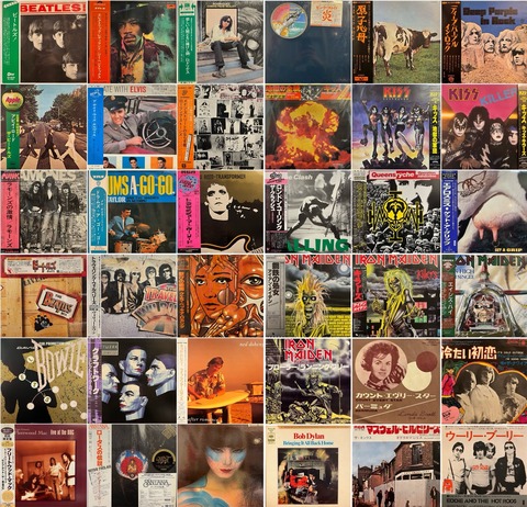 5/6(祝・火) 「ROCK国内廃盤レコードセール」☆価格入りリスト掲載しま