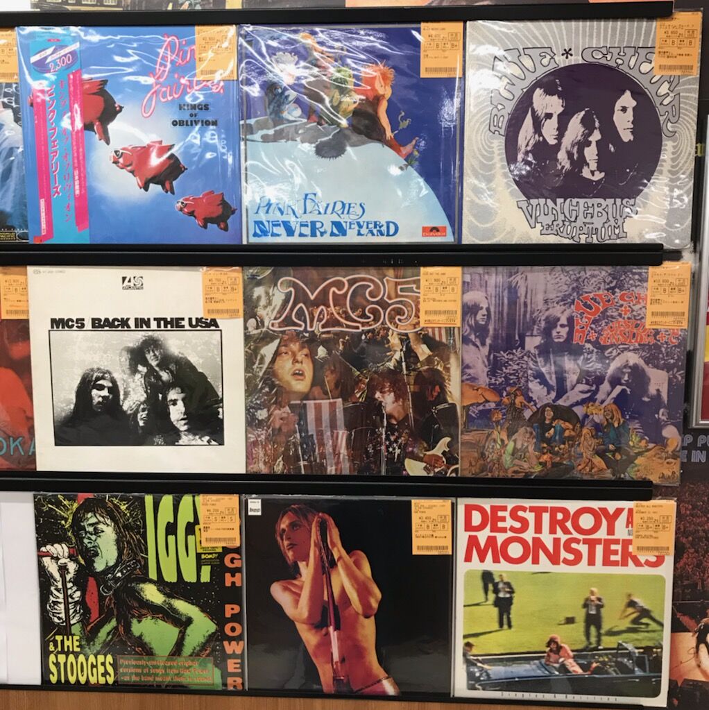 9/26(月) GARAGE PUNK中古レコード50枚超入荷！IGGY POP