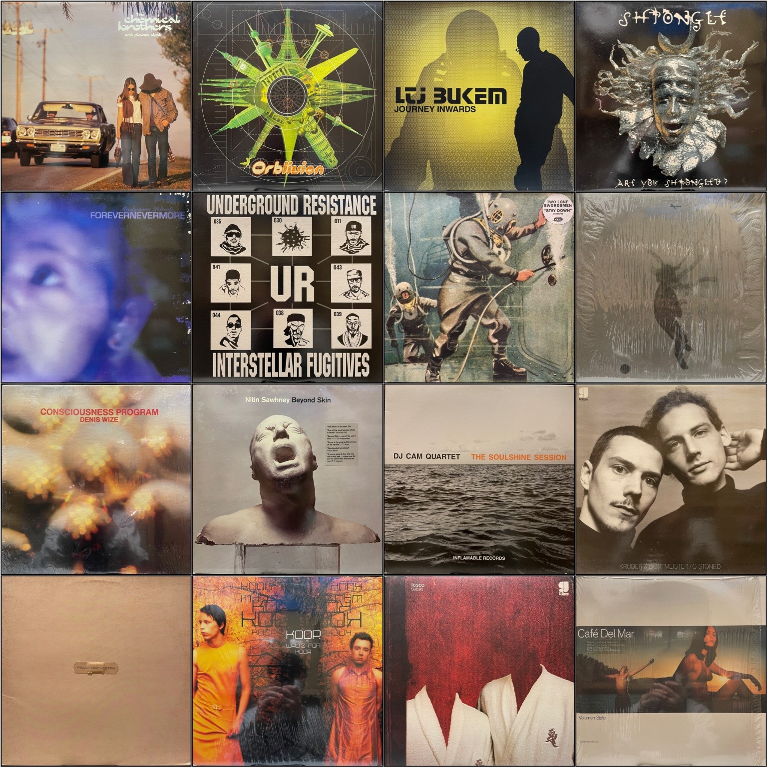 ☆希少☆LTJ Bukem / Journey Inwards / 4LP 価格入りリスト公開!! 12