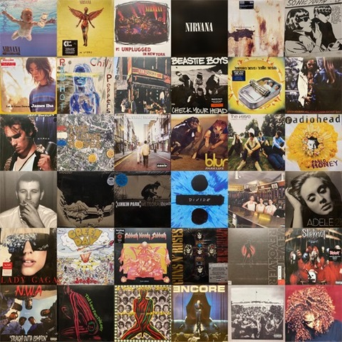 Aerosmith Nine Lives 2枚組レコード mov高音質