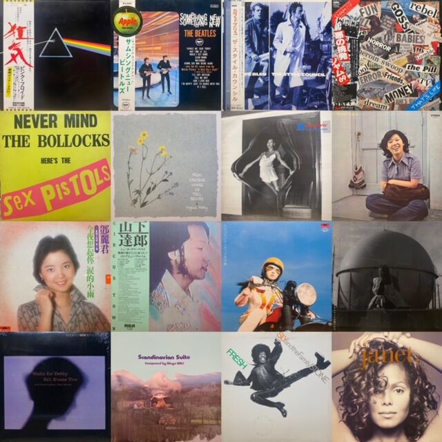 □価格入りリスト公開□1/8(月)「新着中古レコード500枚セール