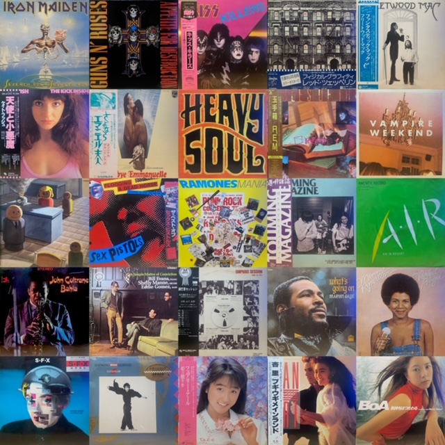 価格入りリスト公開!!8/10(土)「新着中古レコード1,000枚セール」開催