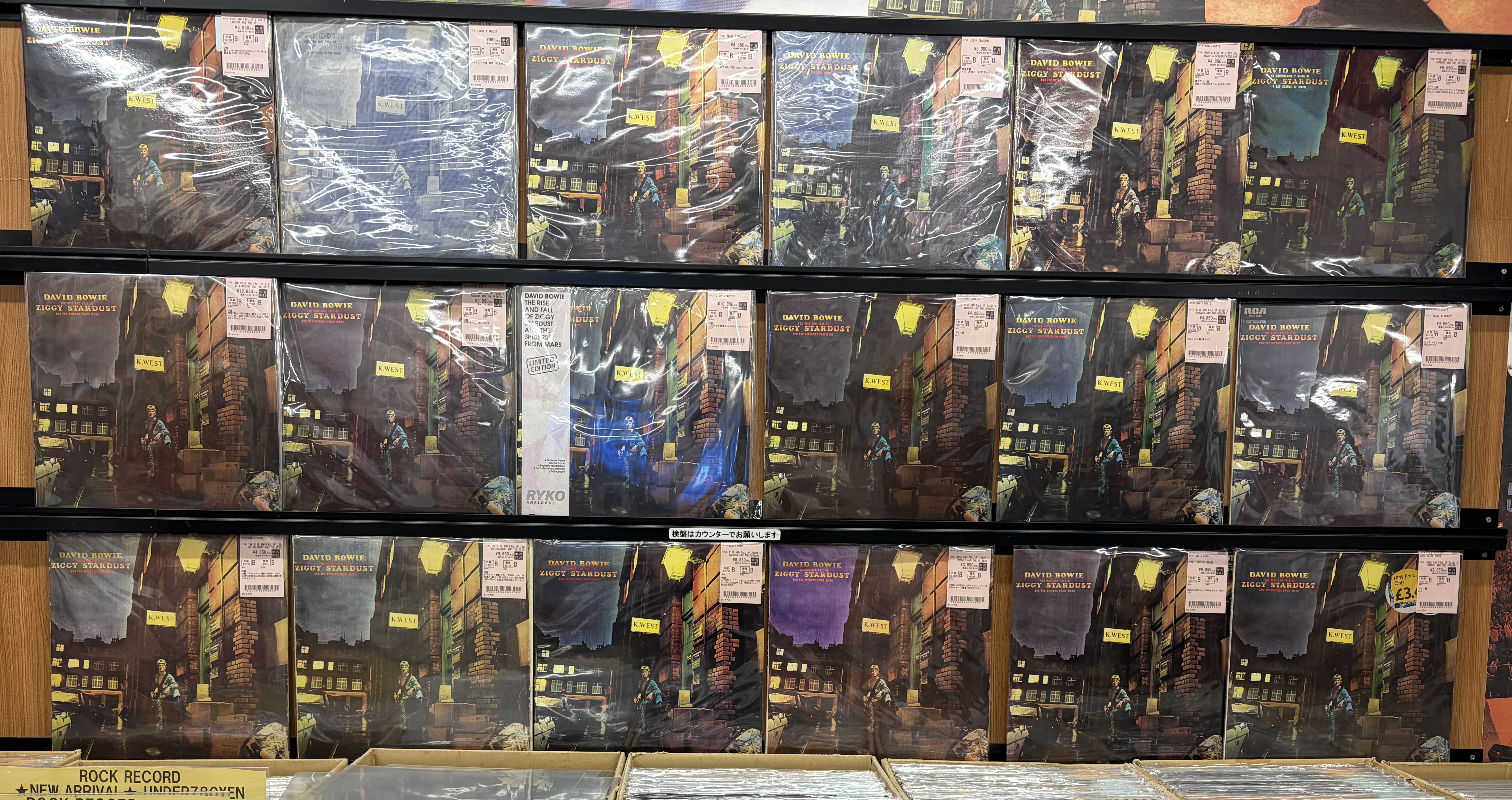 DAVID BOWIE / ZIGGY STARDUST各国盤大量入荷！ : ユニオンレコード新宿