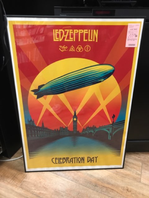 爆買い！ レッド・ツェッペリン ディスクユニオン : 額付きポスター入荷！ その他