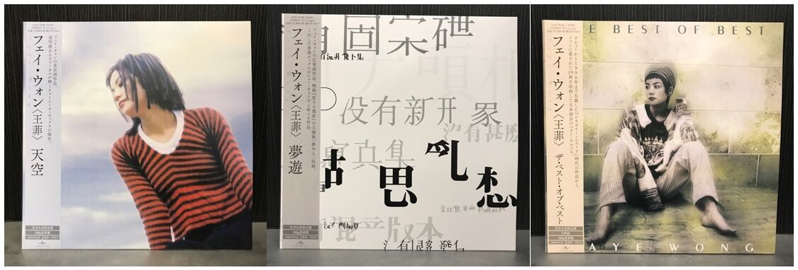 フェイ・ウォン The Best Of Best アナログ盤 2LP 夢中人 フェイウォン