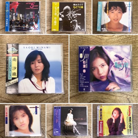 2022/11/27(日）【希少帯/希少盤】80年代J-POP中心にまとめて
