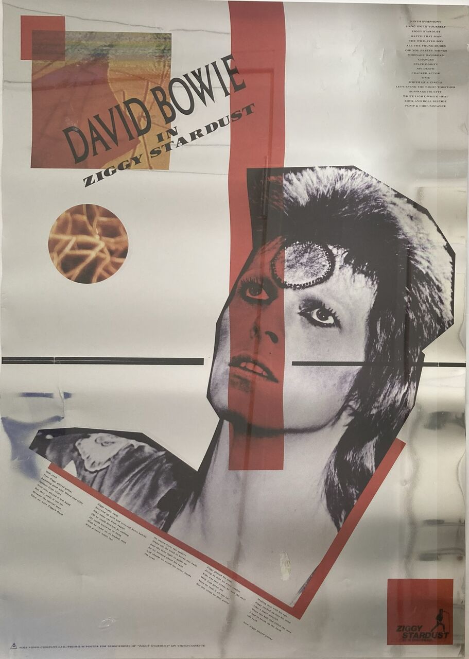 新着ポスター第3弾＞DAVID BOWIE 9点 稀少'78年来日販促ポスター他