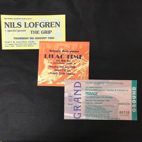 「ドラソンオールナイト」特別鑑賞券・半券（１９８９年３月１０日・１１日） コレクターズアイテム‼】入荷の珍しい海外公演のチケット半券約