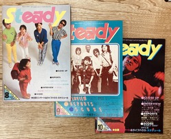 月刊ロック・ステディ』VOL.33～35 / P-MODEL,ムーンライダース