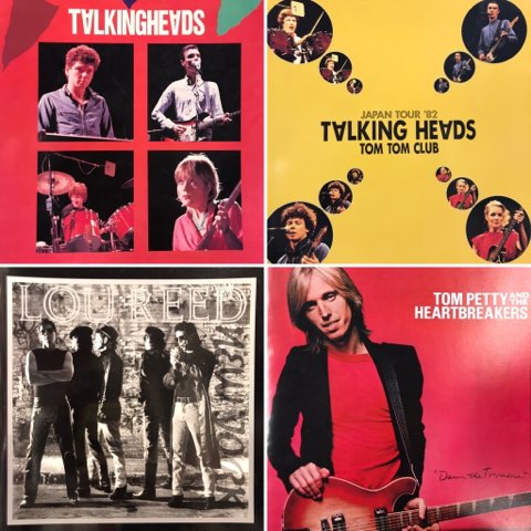 1/6(金) 【トーキング・ヘッズ他】ツアーパンフレット9点 : ディスク