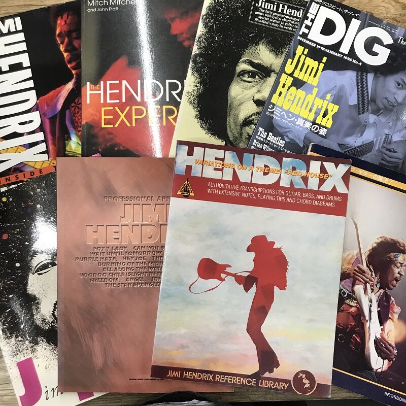 ジミヘン】JIMI HENDRIX稀少書籍・グッズがまとめて入荷