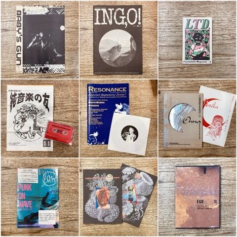 ミニコミ・カセットブック他＞ING,O!/PUNK ON WAVE/BABY'S GUNなど