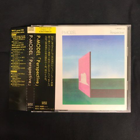 P-MODEL「PERSPECTIVE」「カルカドル」中野テルヲ「User Unknown