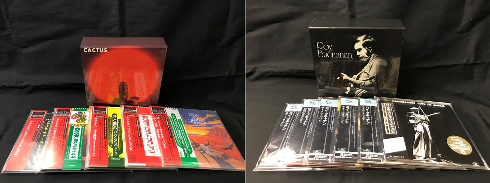 カクタス 紙ジャケットCD５タイトル・セット・DU特典巻き帯＆ボックス付き 9/19(月祝)【特典ボックス付き】紙ジャケットCD入荷 : ディスク